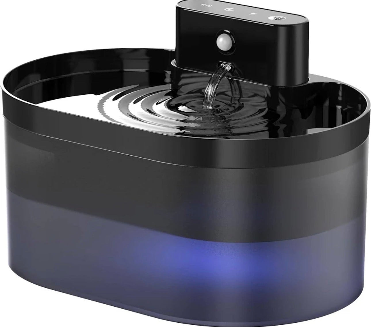 2.2L Runway Charging Induction Automatic Cat and Dog Drinking Fountain Silent Pet Drinking Fountain